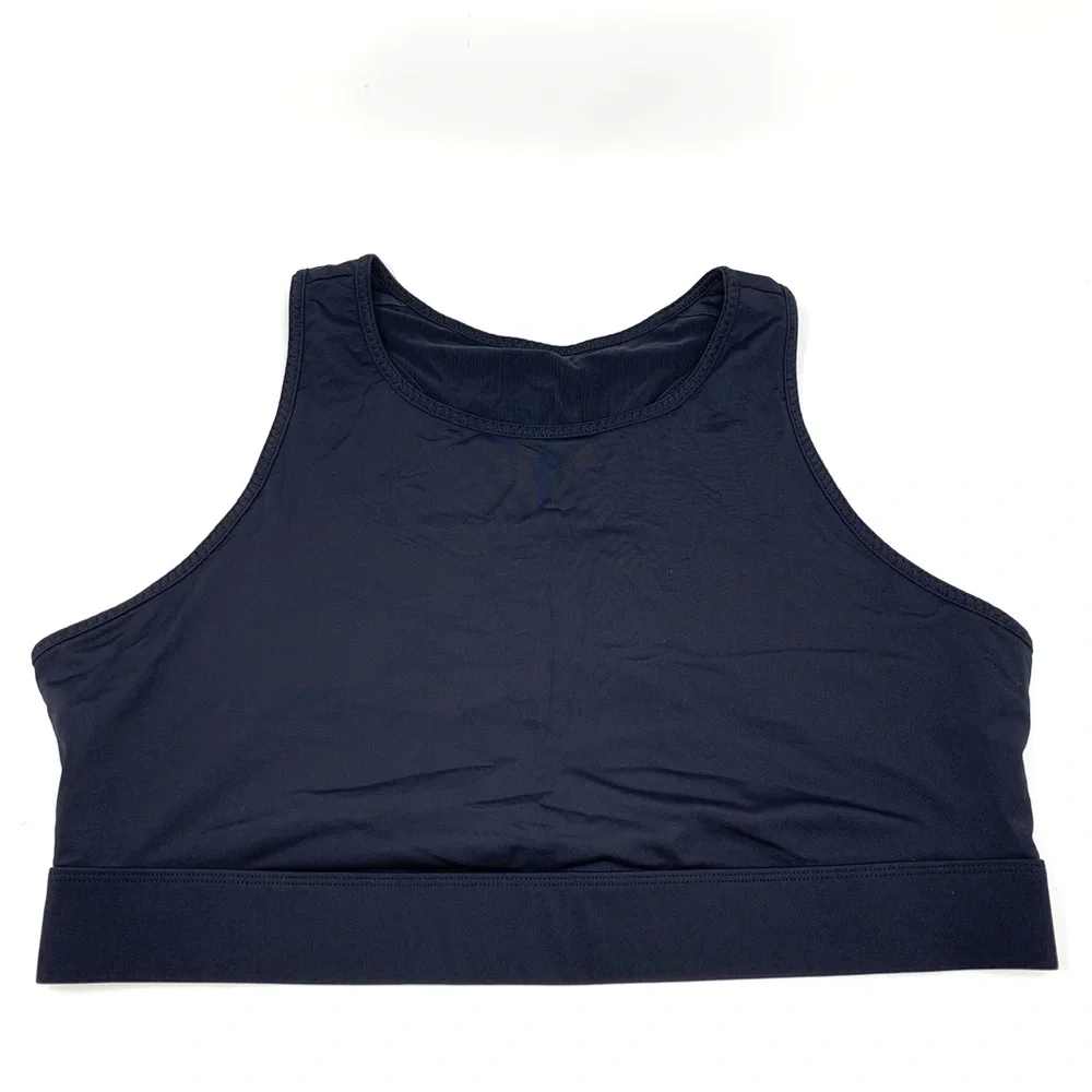 Fabletics Trinity High Impact Sports Bra Active Top in Black Women’s Size XXL